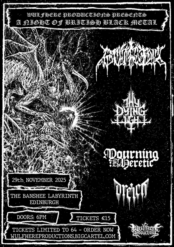 Live review: A Night of British Black Metal (November 2025)